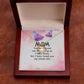To My Mom You Have Loved Me Forever Necklace w Message Card-Express Your Love Gifts