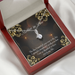 To My Mother-in-Law A Wonderful Mother-in-Law Alluring Ribbon Necklace Message Card-Express Your Love Gifts