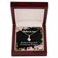 To My Mother-in-Law and Friend Alluring Ribbon Necklace Message Card-Express Your Love Gifts