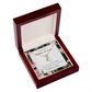 To My Mother-in-Law Awesome Mother-in-Law Alluring Ribbon Necklace Message Card-Express Your Love Gifts