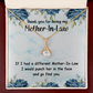 To My Mother-in-Law Different Mother-in-Law Alluring Ribbon Necklace Message Card-Express Your Love Gifts