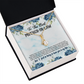 To My Mother-in-Law Fall in Love With Your Son Alluring Ribbon Necklace Message Card-Express Your Love Gifts