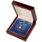 To My Mother-in-Law I Promise to Love Your Son Alluring Ribbon Necklace Message Card-Express Your Love Gifts