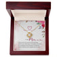 To My Mother-in-Law Infinity Knot Necklace Message Card-Express Your Love Gifts