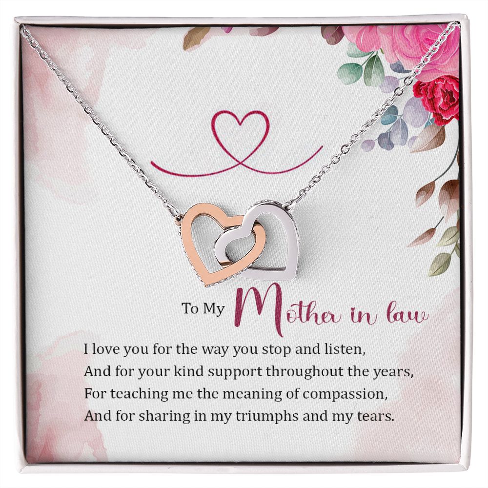 To My Mother-in-Law Inseparable Necklace-Express Your Love Gifts