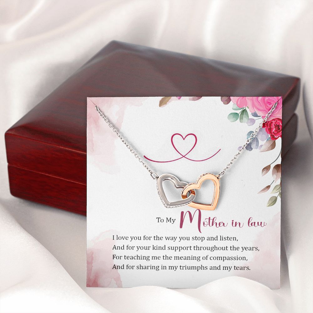 To My Mother-in-Law Inseparable Necklace-Express Your Love Gifts