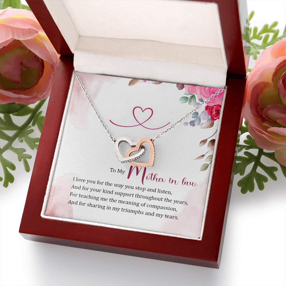 To My Mother-in-Law Inseparable Necklace-Express Your Love Gifts
