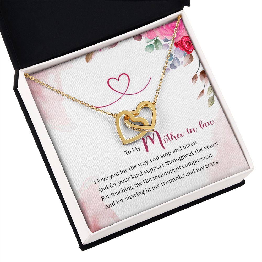 To My Mother-in-Law Inseparable Necklace-Express Your Love Gifts