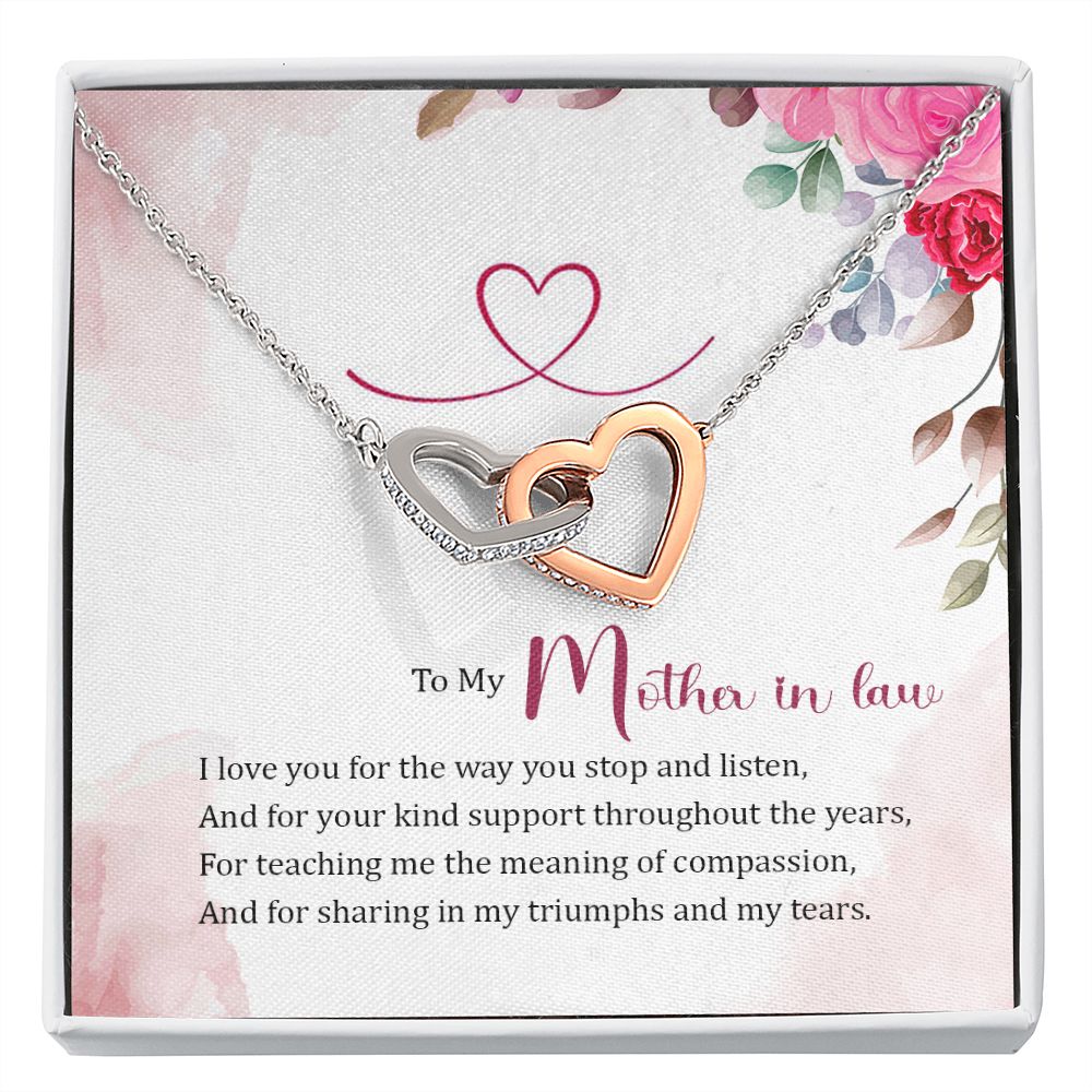 To My Mother-in-Law Inseparable Necklace-Express Your Love Gifts