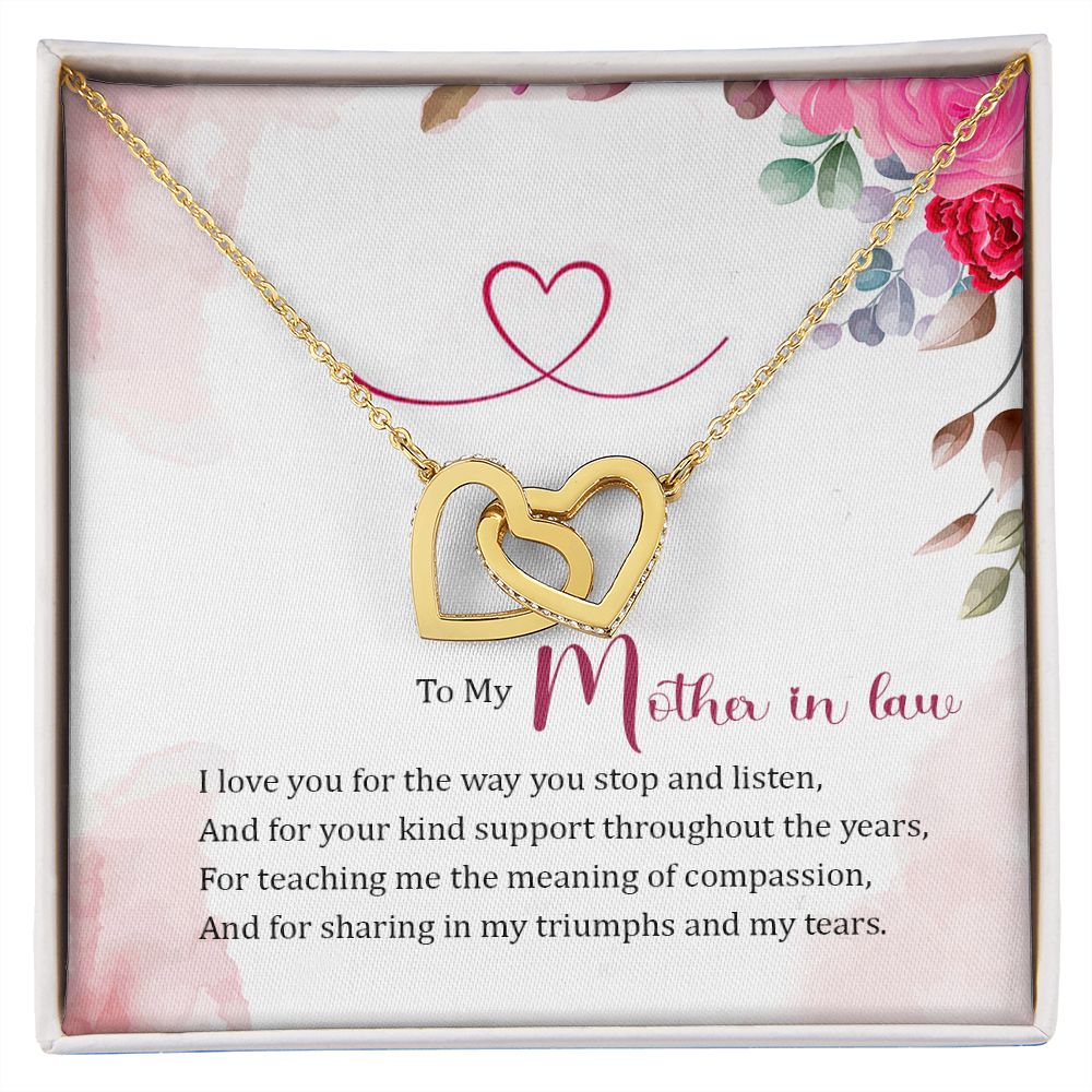 To My Mother-in-Law Inseparable Necklace-Express Your Love Gifts