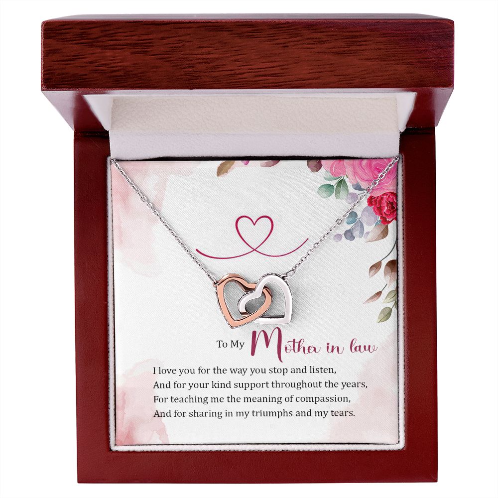 To My Mother-in-Law Inseparable Necklace-Express Your Love Gifts