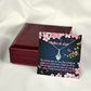 To My Mother-in-Law Marriage Second Mom Alluring Ribbon Necklace Message Card-Express Your Love Gifts