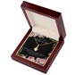 To My Mother-in-Law No Other Better Mother-in-Law Alluring Ribbon Necklace Message Card-Express Your Love Gifts