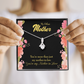 To My Mother-in-Law Not Just Mother-in-Law Alluring Ribbon Necklace Message Card-Express Your Love Gifts