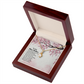 To My Mother-in-Law Other Mother Alluring Ribbon Necklace Message Card-Express Your Love Gifts
