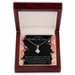 To My Mother-in-Law Perfect Soulmate Alluring Ribbon Necklace Message Card-Express Your Love Gifts