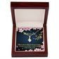 To My Mother-in-Law Plenty of Reasons Alluring Ribbon Necklace Message Card-Express Your Love Gifts