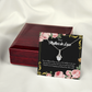 To My Mother-in-Law You are Different Alluring Ribbon Necklace Message Card-Express Your Love Gifts