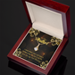 To My Mother-in-Law You're My Blessing Alluring Ribbon Necklace Message Card-Express Your Love Gifts