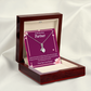 To My Partner Love Of My Life Alluring Ribbon Necklace Message Card-Express Your Love Gifts