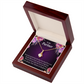 To My Partner Partner and Bestfriend Alluring Ribbon Necklace Message Card-Express Your Love Gifts