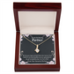 To My Partner You're Amazing Alluring Ribbon Necklace Message Card-Express Your Love Gifts
