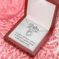 To My Sister A Sister is a Gift Forever Necklace w Message Card-Express Your Love Gifts