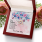 To My Sister Connected by Heart Inseparable Necklace-Express Your Love Gifts