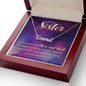 To My Sister For One Another Custom Name Necklace-Express Your Love Gifts