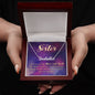 To My Sister For One Another Custom Name Necklace-Express Your Love Gifts