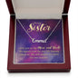 To My Sister For One Another Custom Name Necklace-Express Your Love Gifts