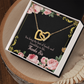 To My Sister Friendship to Life Inseparable Necklace-Express Your Love Gifts