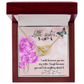 To My Sister I Smile Because You Are My Sister Inseparable Necklace-Express Your Love Gifts