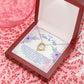To My Sister-In-Law I Know You Now as My Bonus Sister Forever Necklace w Message Card-Express Your Love Gifts