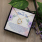 To My Sister-In-Law I Know You Now as My Bonus Sister Forever Necklace w Message Card-Express Your Love Gifts