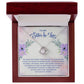 To My Sister-In-Law I Know You Now as My Bonus Sister Infinity Knot Necklace Message Card-Express Your Love Gifts