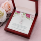 To My Sister Protected by an Angel Alluring Ribbon Necklace Message Card-Express Your Love Gifts