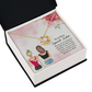 To My Sister Special Sister Infinity Knot Necklace Message Card-Express Your Love Gifts