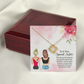 To My Sister Special Sister Infinity Knot Necklace Message Card-Express Your Love Gifts