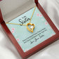 To My Sister There is No Better Friend Than a Sister Forever Necklace w Message Card-Express Your Love Gifts