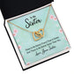 To My Sister There is No Better Friend Than a Sister Inseparable Necklace-Express Your Love Gifts