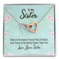 To My Sister There is No Better Friend Than a Sister Inseparable Necklace-Express Your Love Gifts