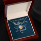To My Sister Wonderful Sister Infinity Knot Necklace Message Card-Express Your Love Gifts