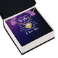 To My Sister You Are Always There For Me Infinity Knot Necklace Message Card-Express Your Love Gifts