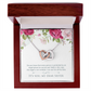 To My Sister You Are Protected by Angel Inseparable Necklace-Express Your Love Gifts