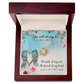 To My Sister You will always be Infinity Knot Necklace Message Card-Express Your Love Gifts