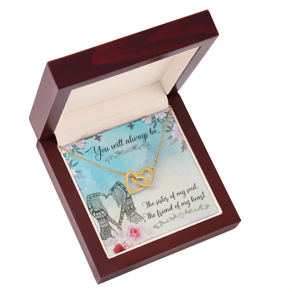 To My Sister You Will Always Be Inseparable Necklace-Express Your Love Gifts