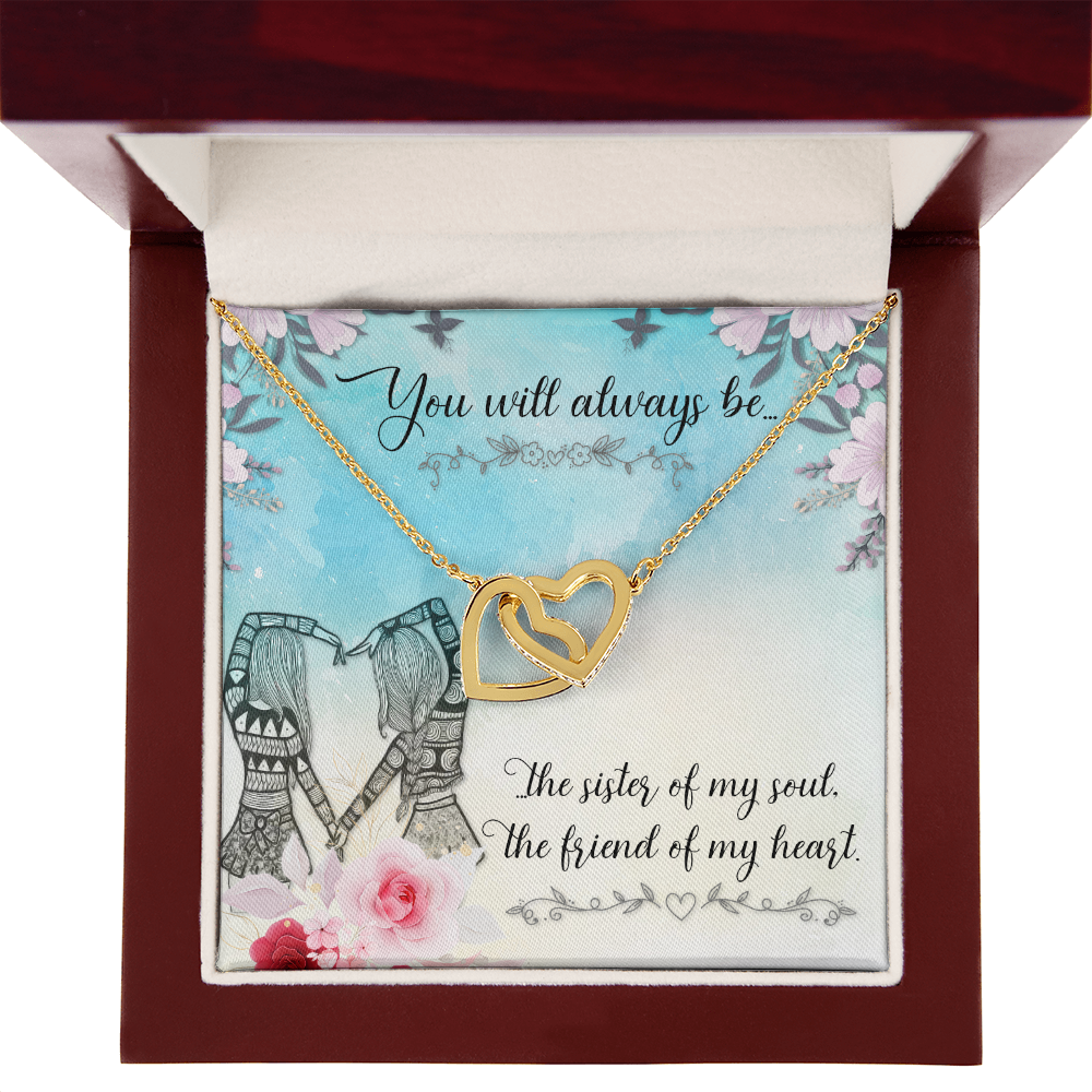 To My Sister You Will Always Be Inseparable Necklace-Express Your Love Gifts