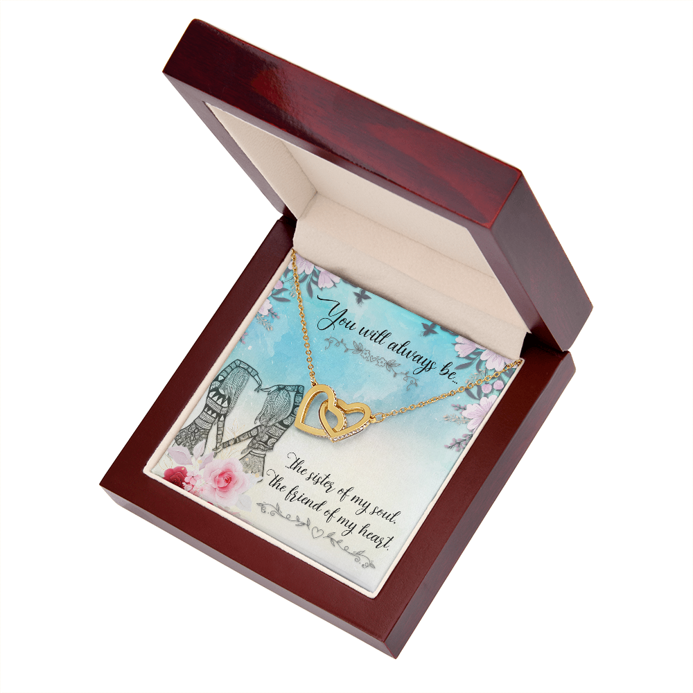 To My Sister You Will Always Be Inseparable Necklace-Express Your Love Gifts
