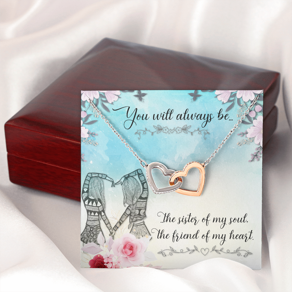 To My Sister You Will Always Be Inseparable Necklace-Express Your Love Gifts